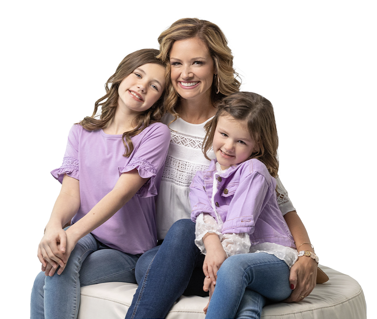 Misty with family