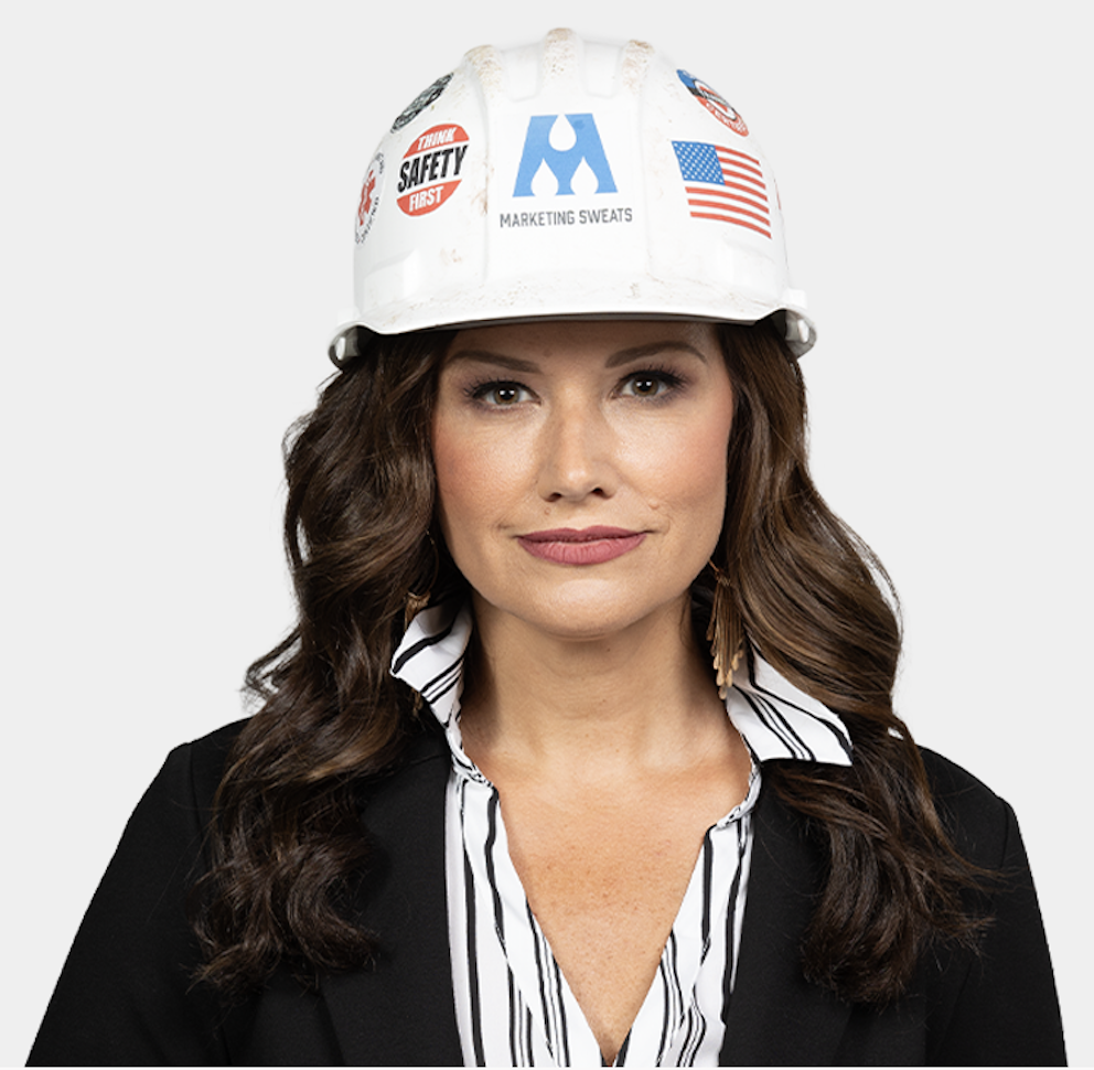 Misty in hardhat